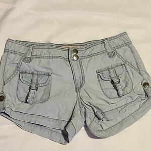 Mossimo Supply Co. Light Gray Cargo Shorts